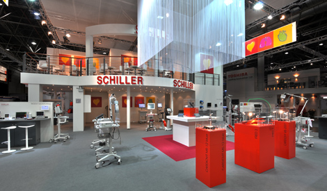 Messestand-Foto Schiller